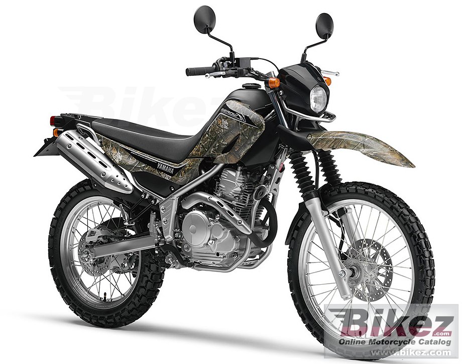 Big Yamaha serow 250 25th anniversary special picture and wallpaper from Bikez.com